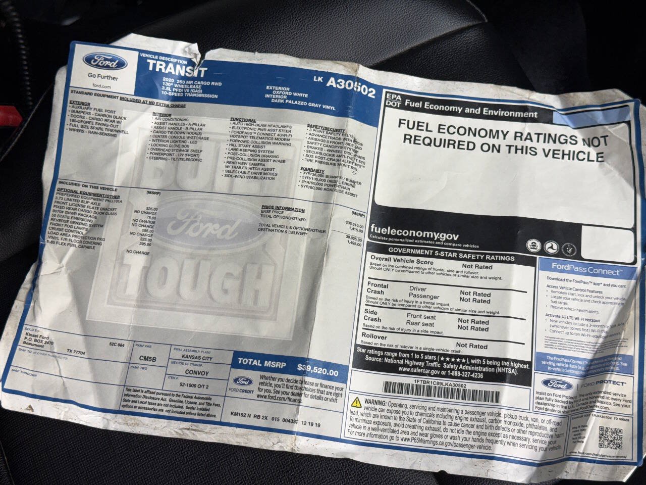 Used 2020 Ford Transit 250 Medium Roof RWD image 97