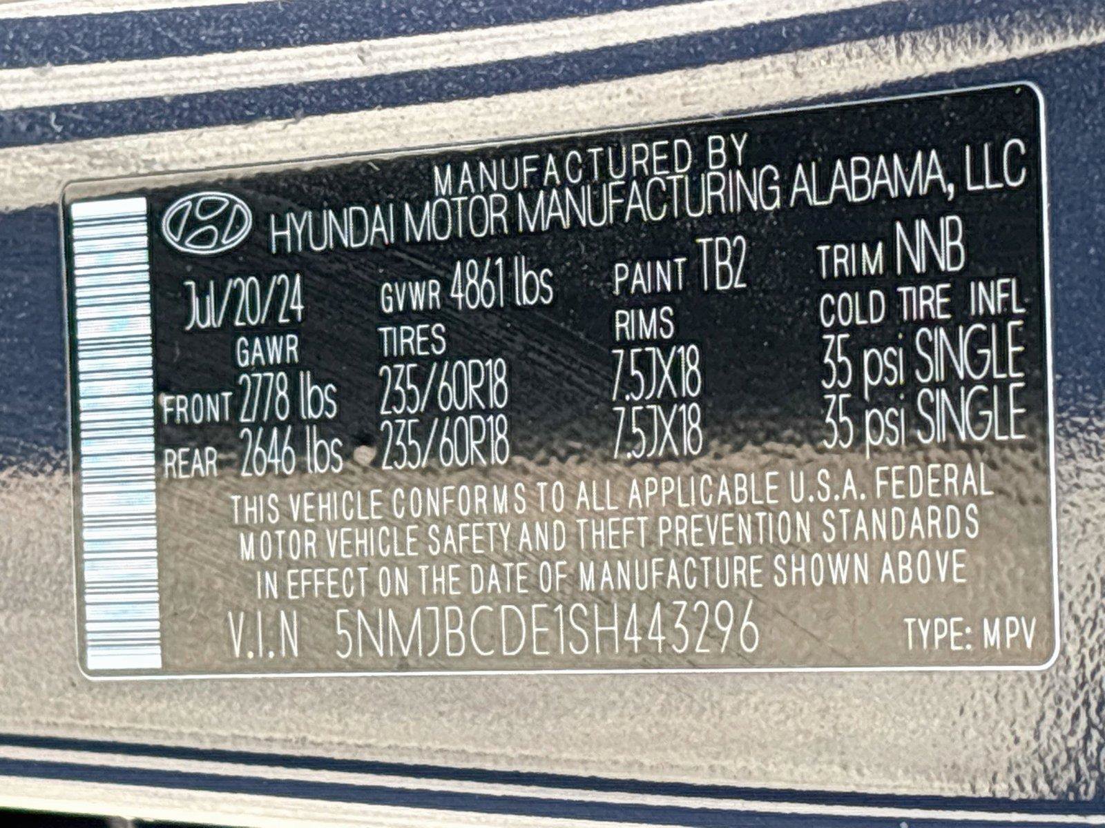Certified 2025 Hyundai Tucson SEL AWD/4WD image 22