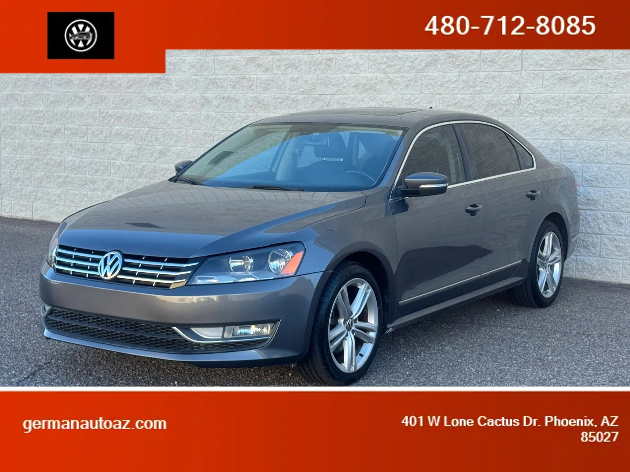 Used 2013 Volkswagen Passat TDI SEL Premium image 1