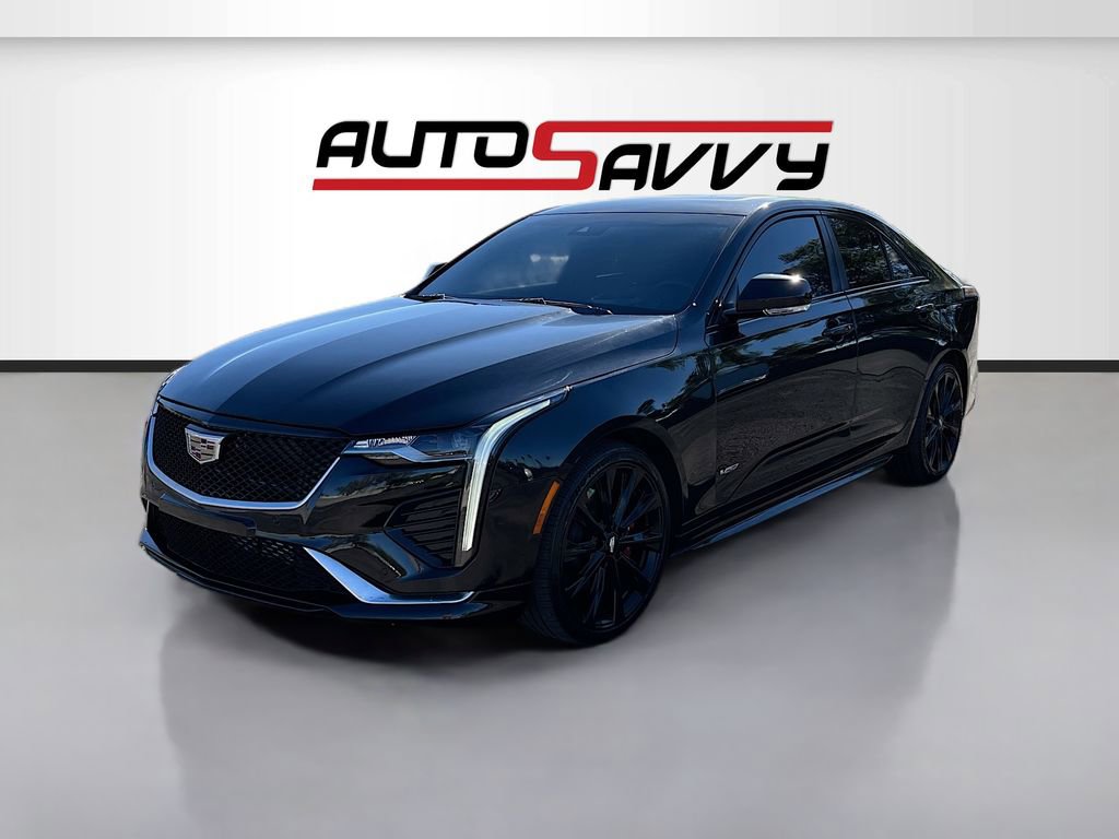 Used 2023 Cadillac CT4 V w/ Navigation Package AWD/4WD image 3
