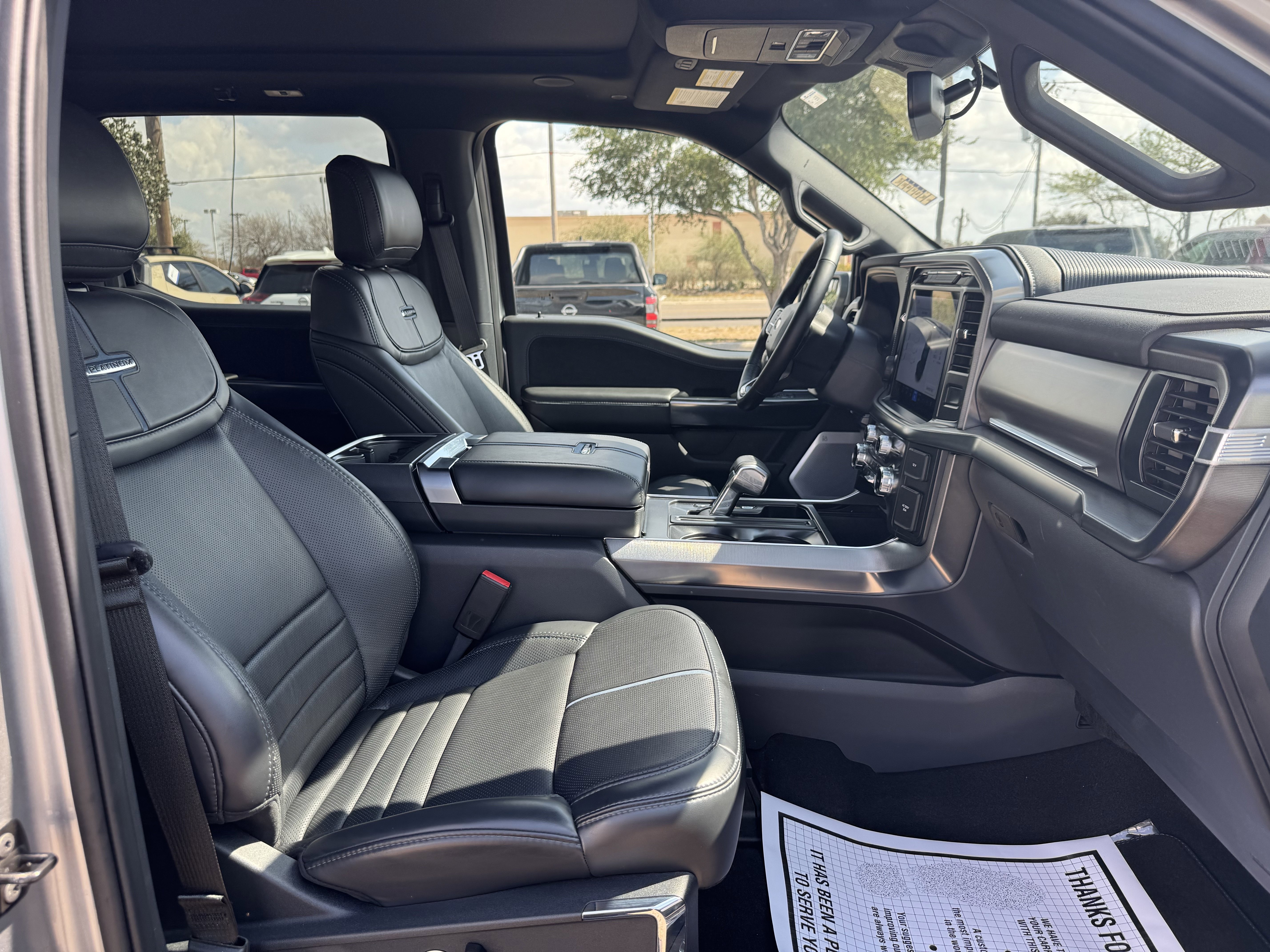 Certified 2025 Ford F150 Platinum w/ Equipment Group 702A High image 34