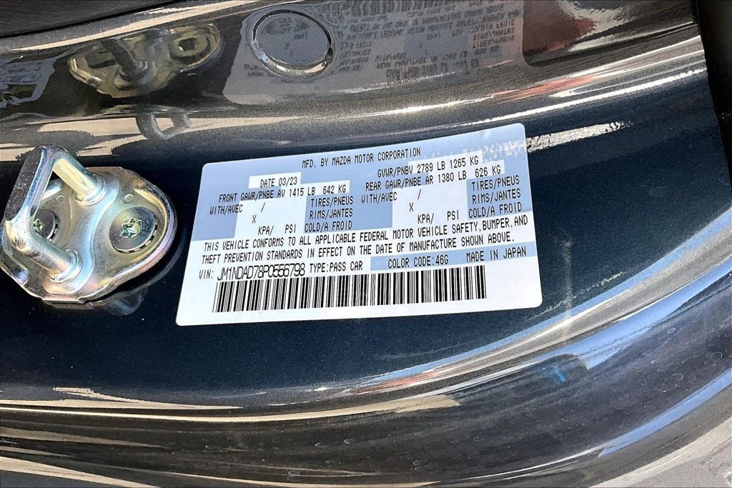 Certified 2023 MAZDA MX-5 Miata Grand Touring RWD image 16
