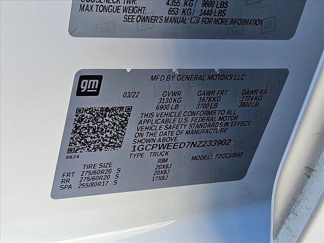 Used 2022 Chevrolet Silverado 1500 LTZ image 22