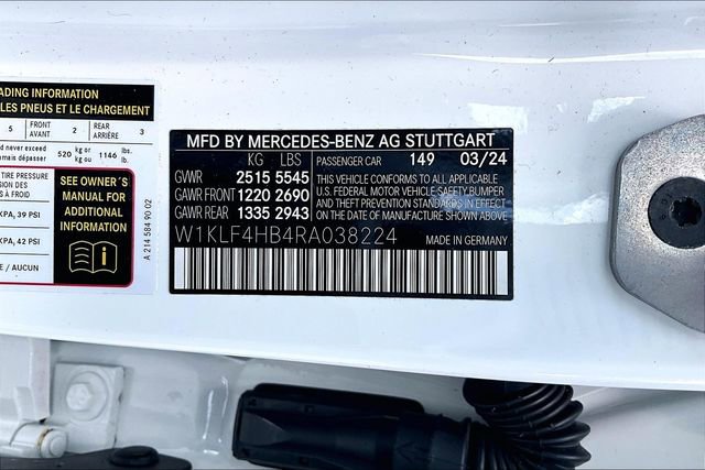 Certified 2024 Mercedes-Benz E 350 4MATIC Sedan image 6