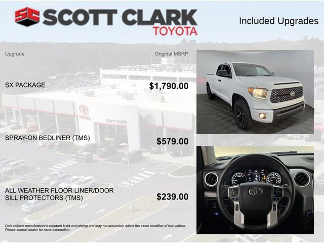 Used 2021 Toyota Tundra SR5 w/ SX Package AWD/4WD image 8
