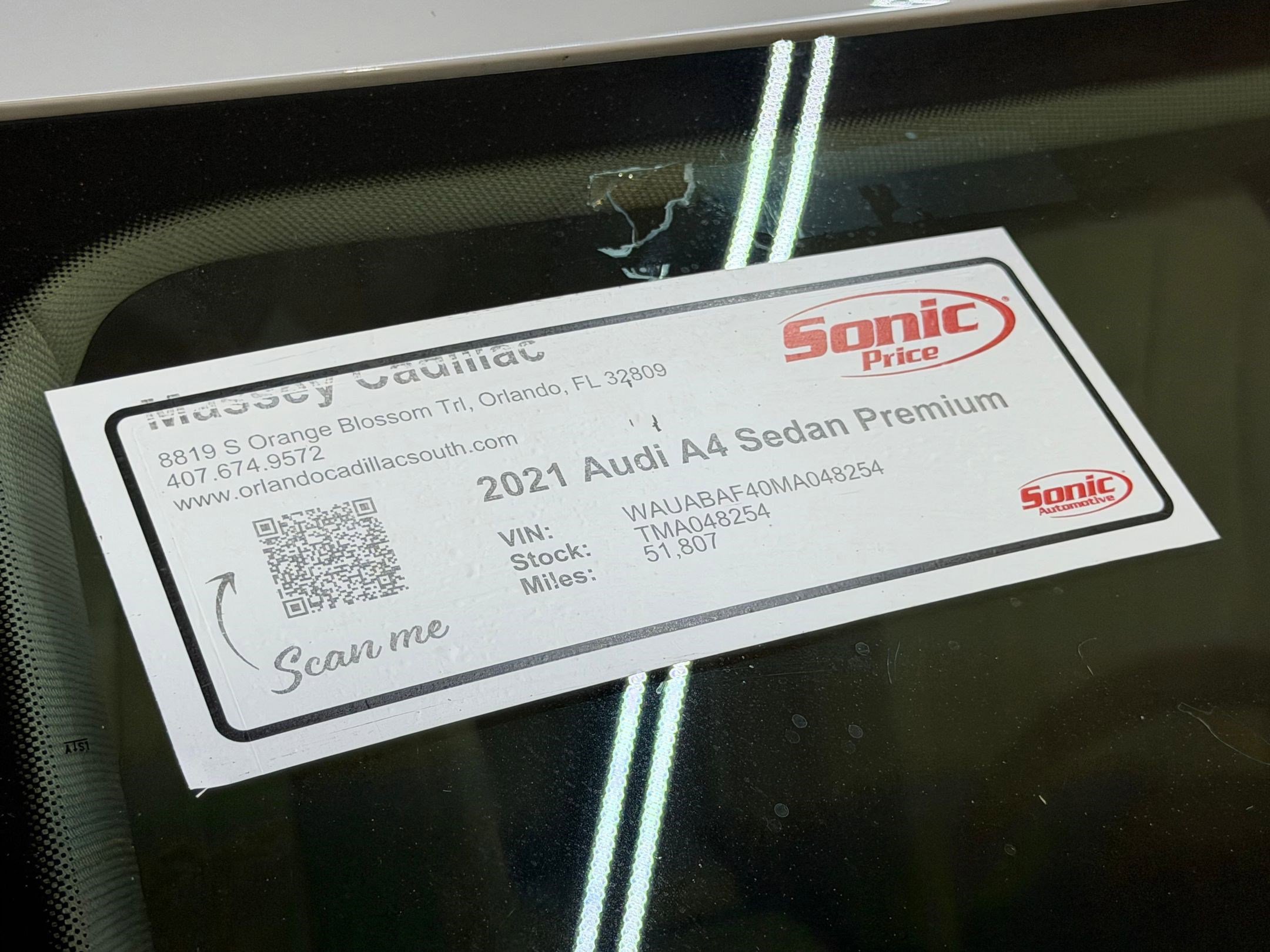 Used 2021 Audi A4 2.0T Premium w/ Convenience Package image 20