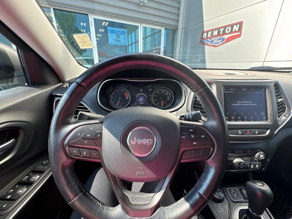 Used 2021 Jeep Cherokee Trailhawk w/ Sun, Sound & Nav Group AWD/4WD image 14
