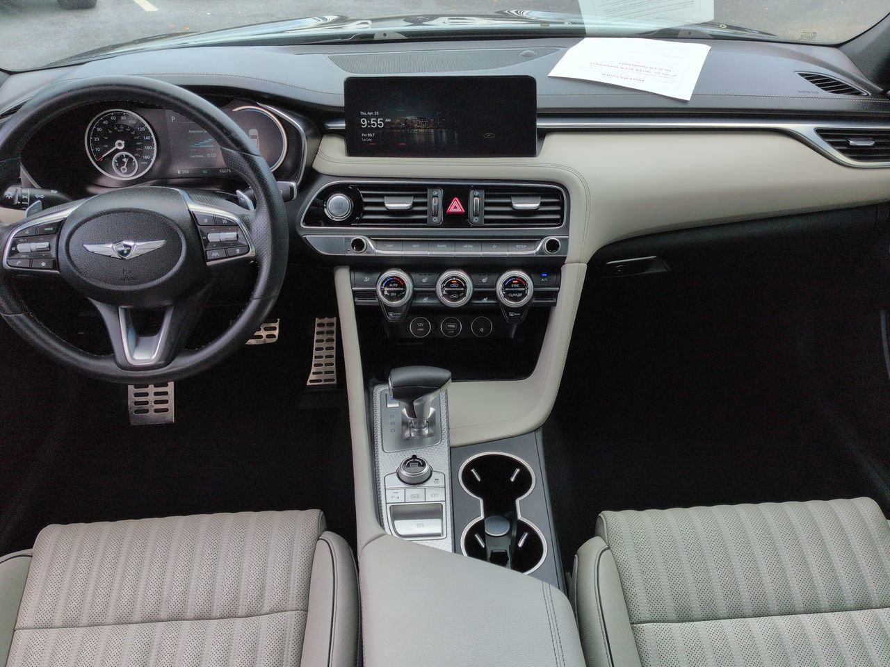 Used 2023 Genesis G70 2.0T w/ Sport Prestige Package RWD image 15