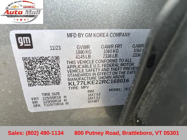 Used 2024 Chevrolet Trax ACTIV w/ Sunroof Package FWD image 31