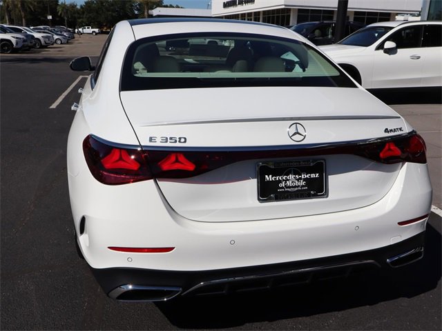 New 2025 Mercedes-Benz E 350 4MATIC Sedan image 3