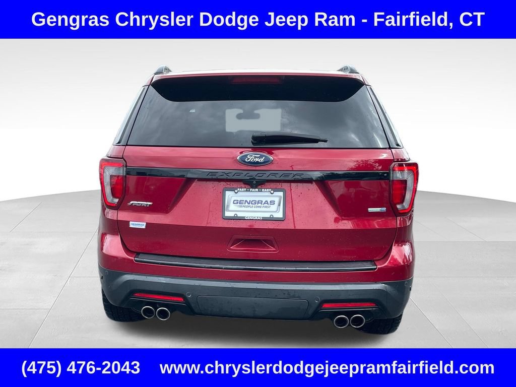Used 2018 Ford Explorer Sport w/ Equipment Group 401A AWD/4WD image 6