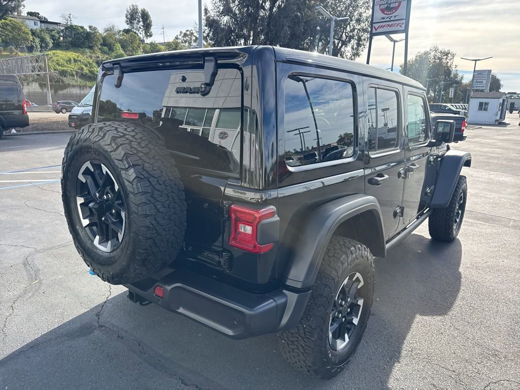 Certified 2025 Jeep Wrangler Unlimited Rubicon 4xe w/ Safety Group image 9