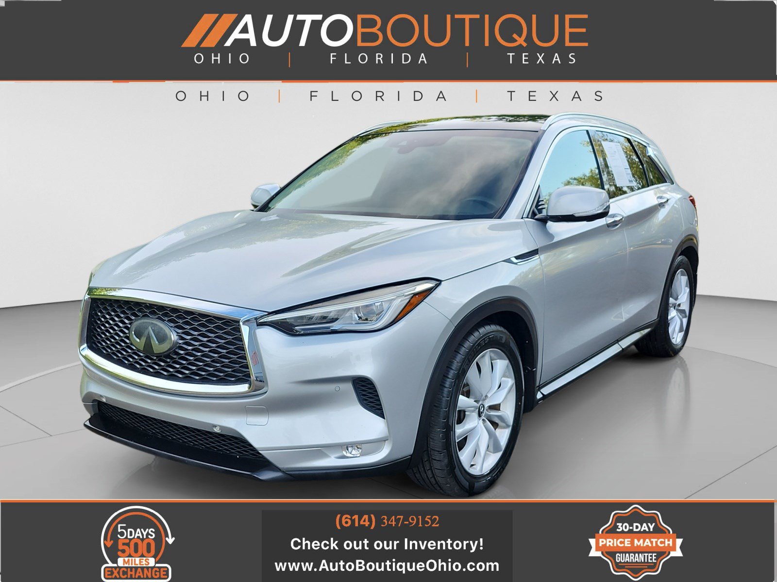 Used 2019 INFINITI QX50 Essential w/ Proactive Package AWD/4WD image 1