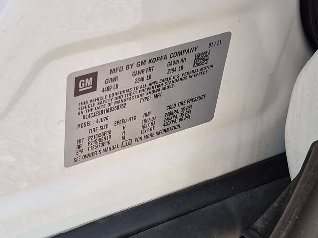 Certified 2021 Buick Encore Preferred AWD/4WD image 32