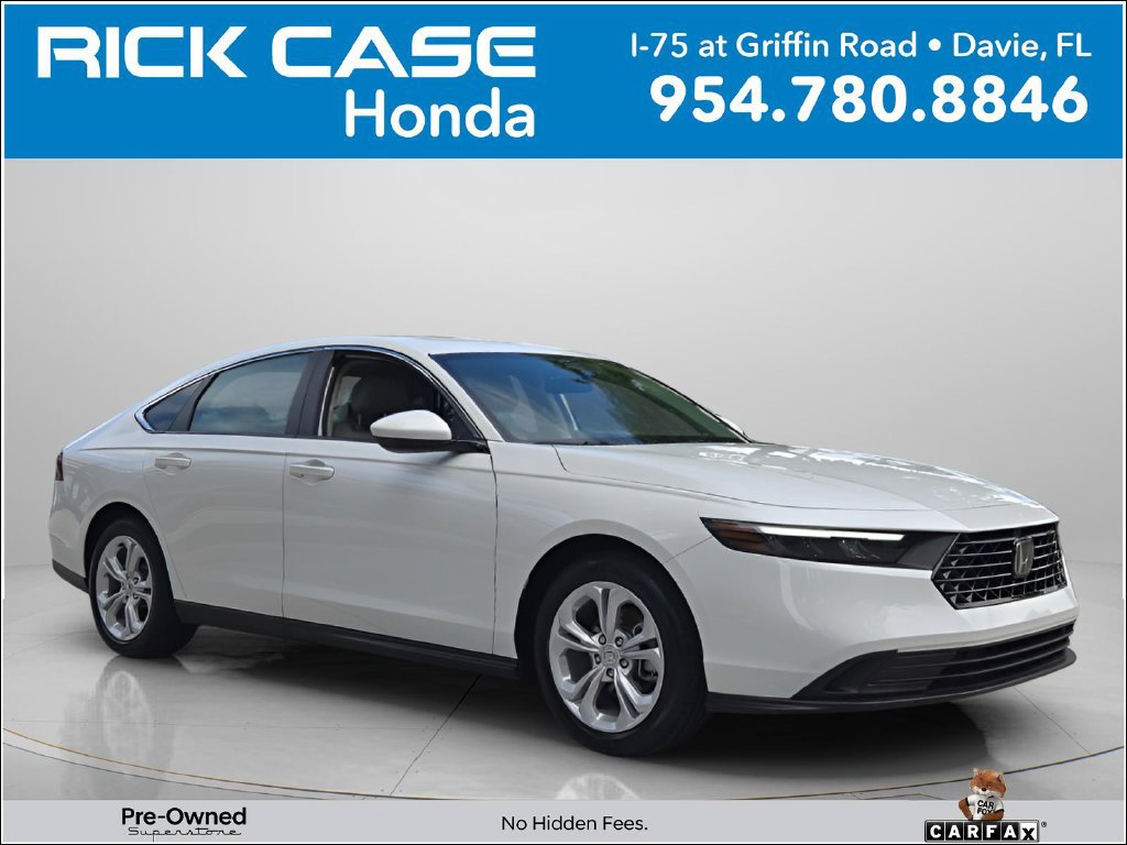 Certified 2025 Honda Accord LX image 1