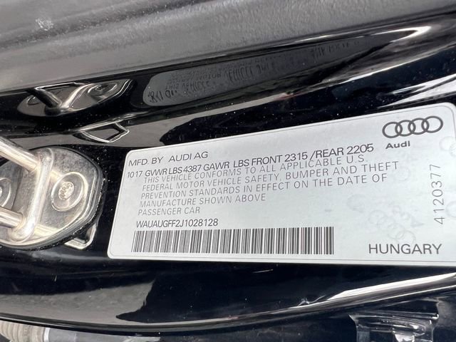 Used 2018 Audi A3 2.0T Premium w/ Convenience Package image 36