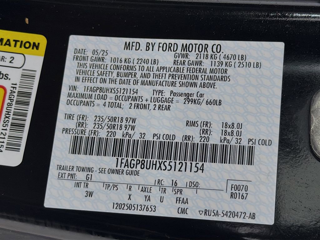 Used 2025 Ford Mustang Premium image 35