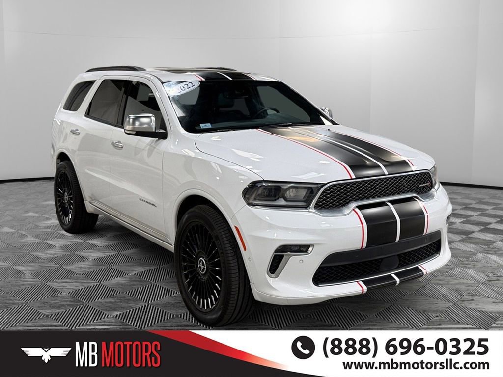Used 2022 Dodge Durango Citadel w/ Trailer Tow Group IV AWD/4WD image 1