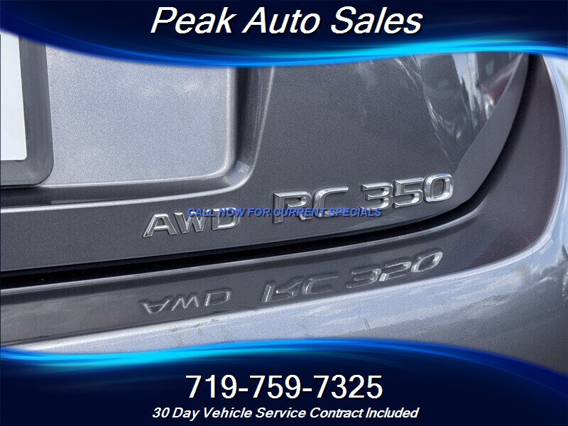 Used 2015 Lexus RC 350 AWD w/ All Weather Package image 12