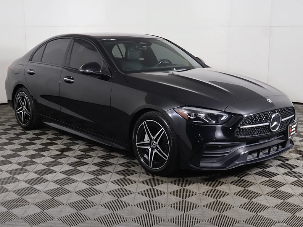 Used 2023 Mercedes-Benz C 300 4MATIC Sedan w/ AMG Line w/ Night Package image 2