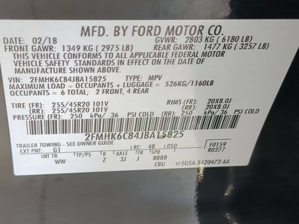 Used 2018 Ford Flex SEL w/ Equipment Group 202A AWD/4WD image 40