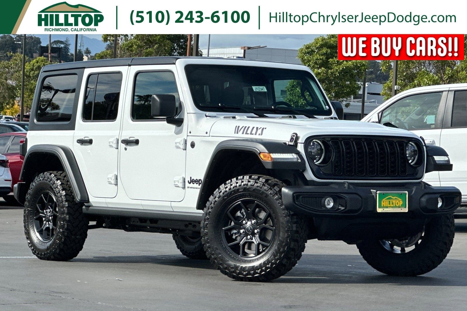 New 2026 Jeep Wrangler Willys
