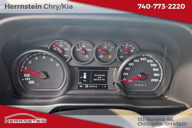 Used 2023 Chevrolet Silverado 1500 Custom w/ LPO, Dark Essentials Package AWD/4WD image 18