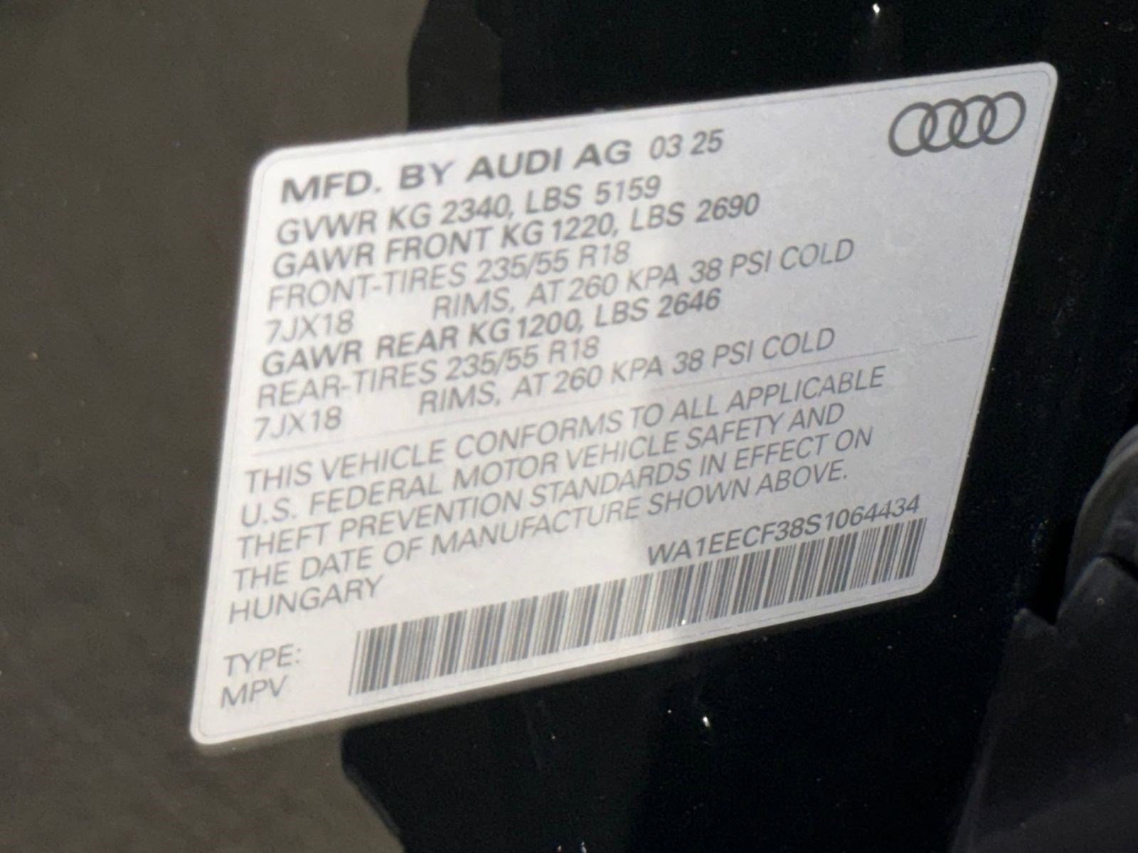 Used 2025 Audi Q3 2.0T Premium Plus w/ Premium Plus Package image 21