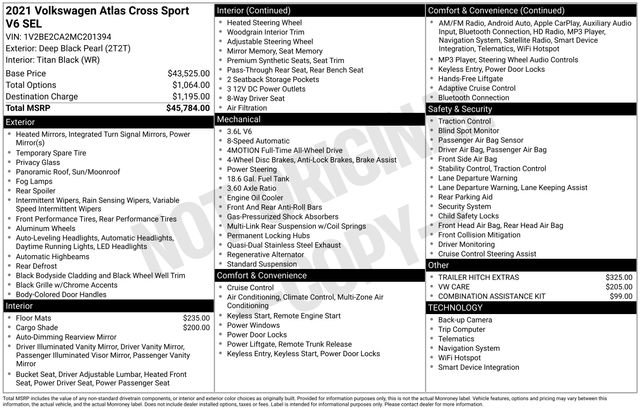 Used 2021 Volkswagen Atlas Cross Sport SEL image 11