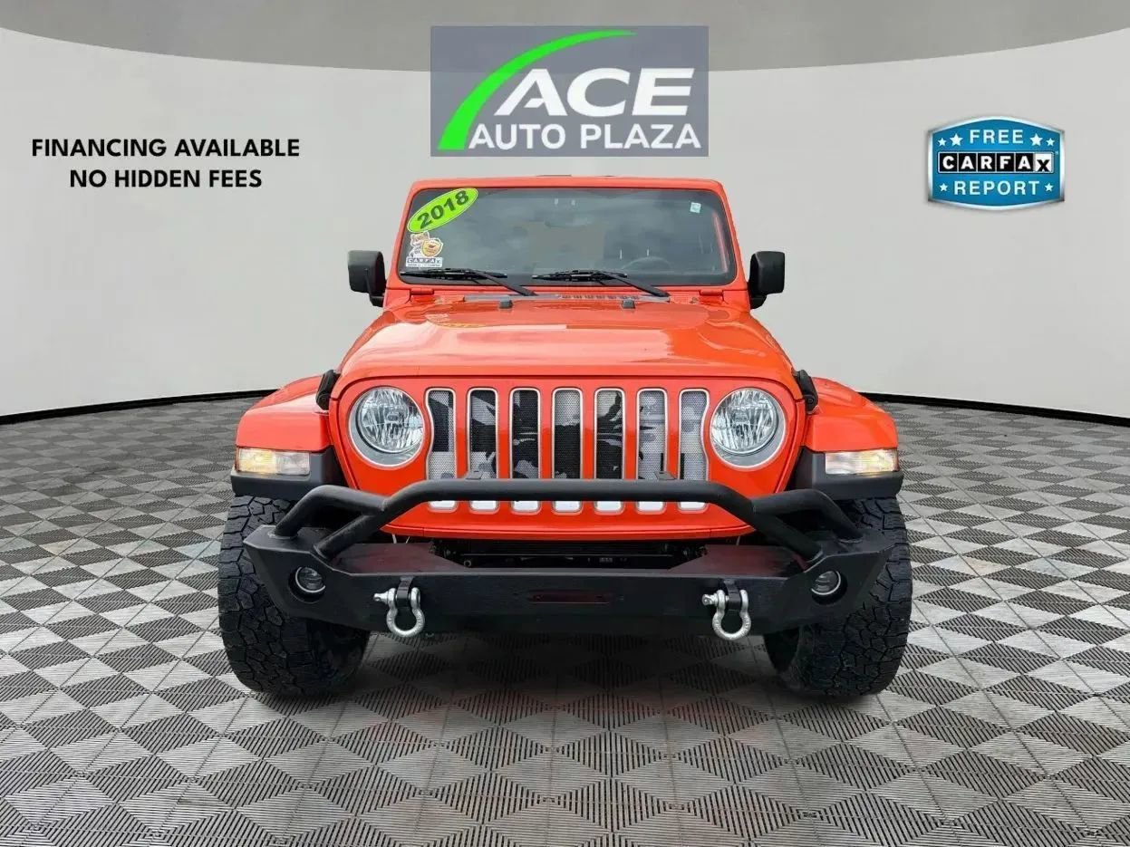 Used 2018 Jeep Wrangler Unlimited Sahara w/ Dual Top Group image 3