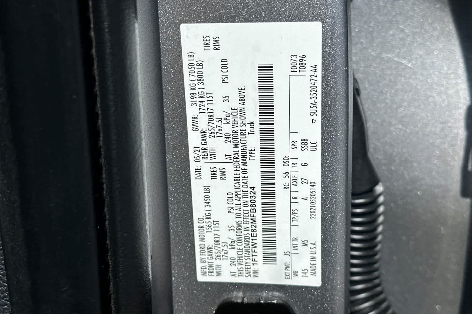 Certified 2021 Ford F150 XLT AWD/4WD image 26