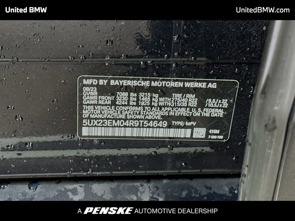 Used 2024 BMW X7 xDrive40i w/ Executive Package AWD/4WD image 16