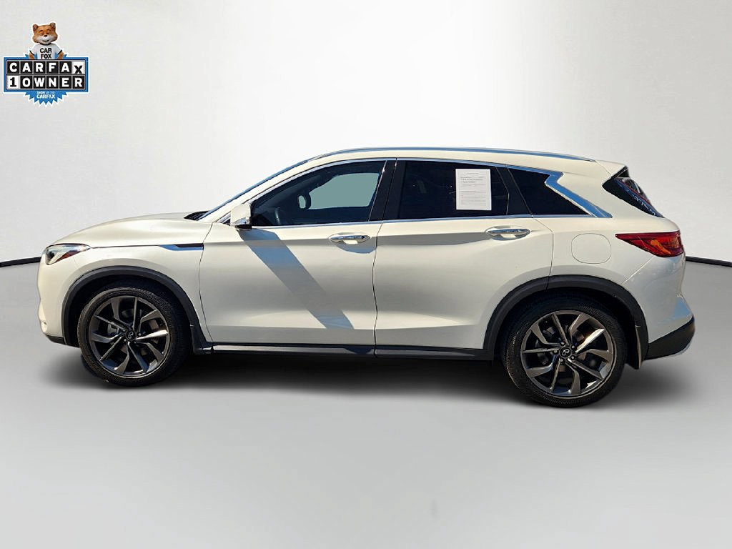 Used 2021 INFINITI QX50 Autograph w/ Premium White Leather Package FWD image 4
