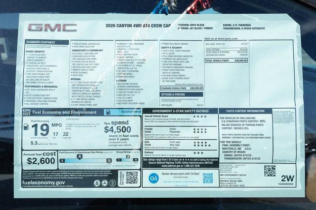New 2026 GMC Canyon AT4 image 28