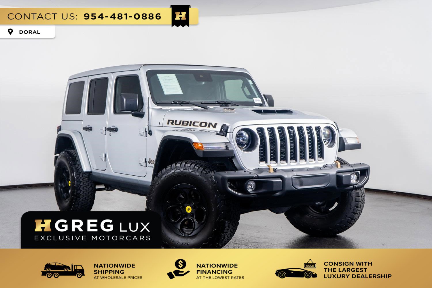 Used 2023 Jeep Wrangler Unlimited Rubicon 392 w/ Trailer Tow Package image 1