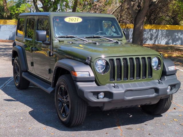 Used 2021 Jeep Wrangler Unlimited Sport image 3