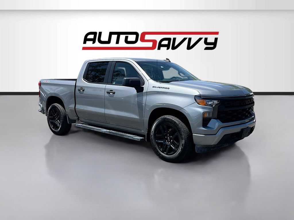 Used 2023 Chevrolet Silverado 1500 Custom w/ LPO, Dark Essentials Package AWD/4WD image 31
