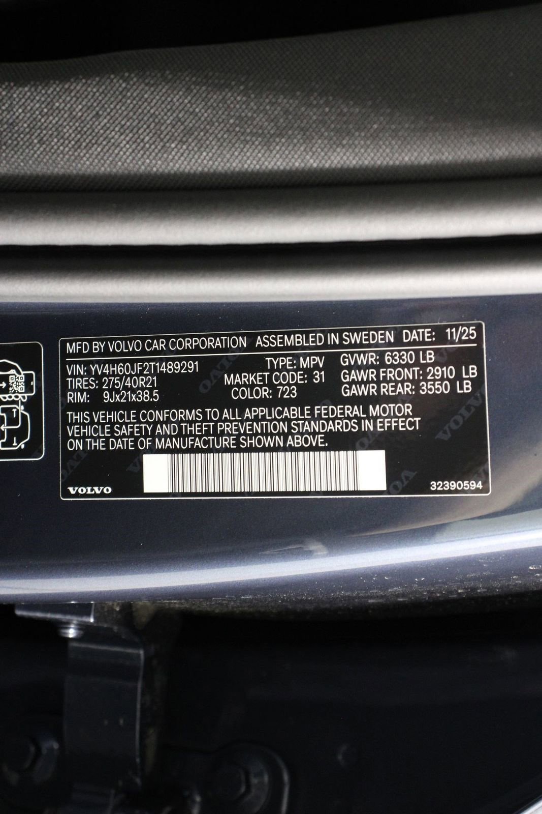 New 2026 Volvo XC90 T8 Ultra image 17