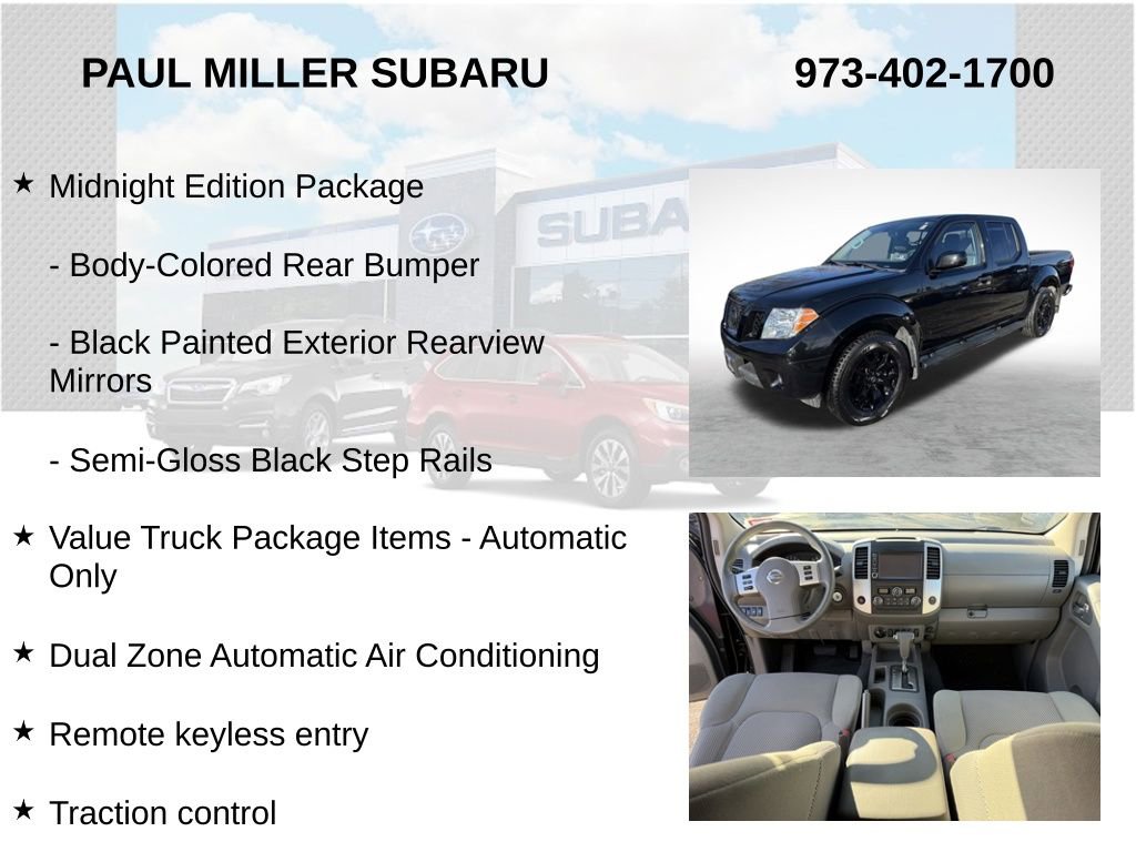 Used 2019 Nissan Frontier SV w/ Value Truck Package image 26