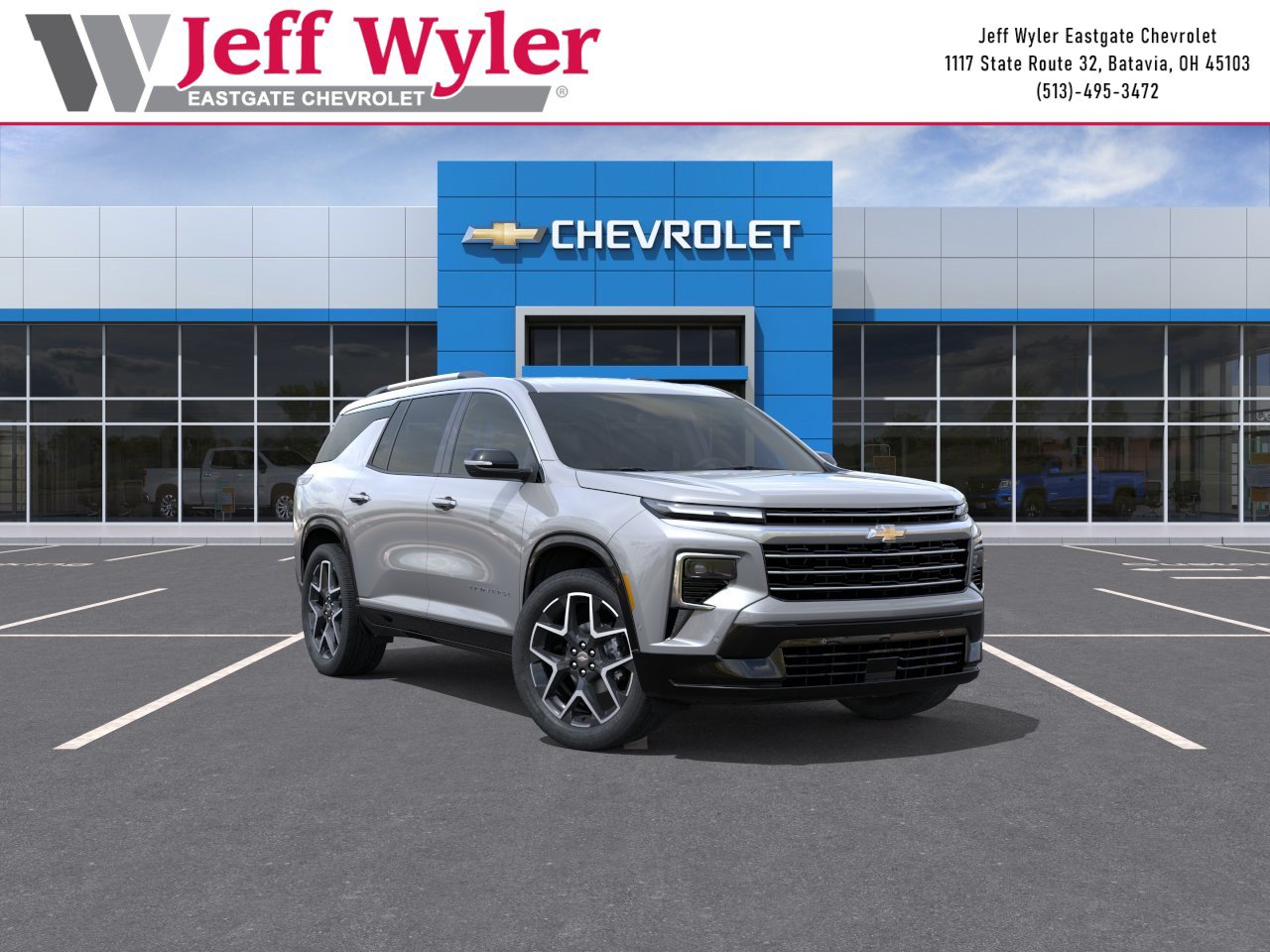 New 2026 Chevrolet Traverse High Country w/ LPO, Floor Liner Package FWD image 1