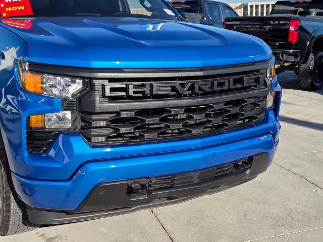 Certified 2024 Chevrolet Silverado 1500 Custom w/ LPO, Dark Essentials Package AWD/4WD image 8