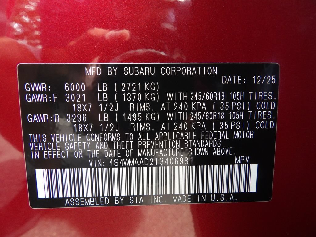 Used 2026 Subaru Ascent Premium AWD/4WD image 32
