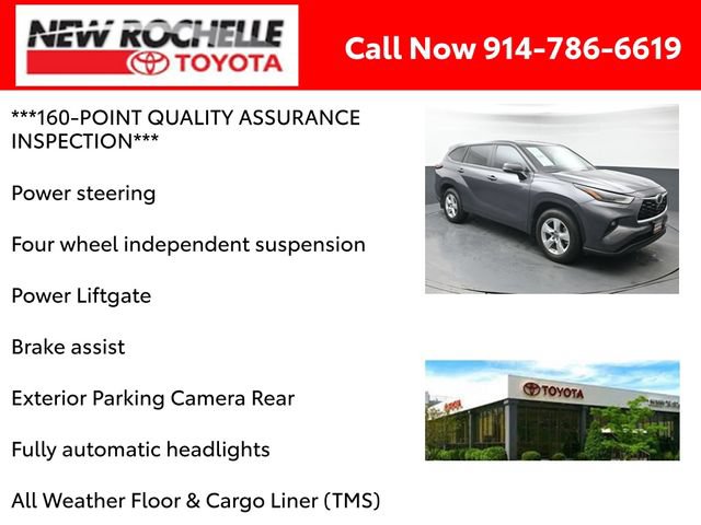 Certified 2024 Toyota Highlander LE AWD/4WD image 6