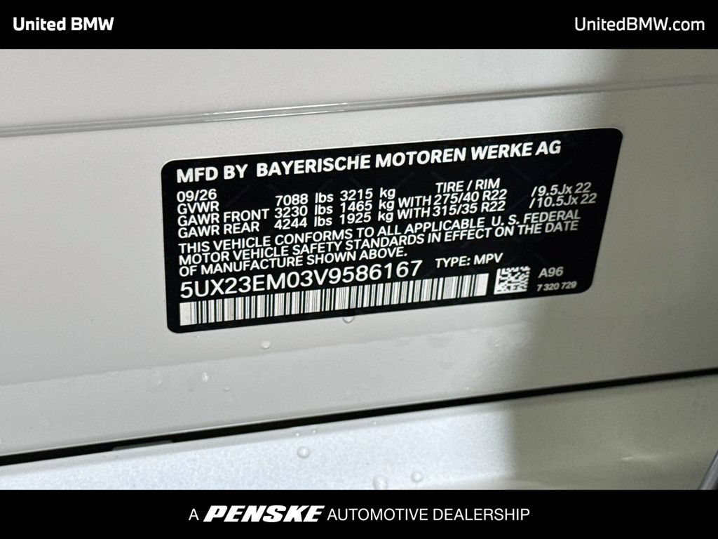 New 2027 BMW X7 xDrive40i w/ Executive Package AWD/4WD image 23