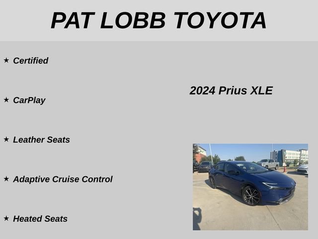 Certified 2024 Toyota Prius XLE FWD image 11