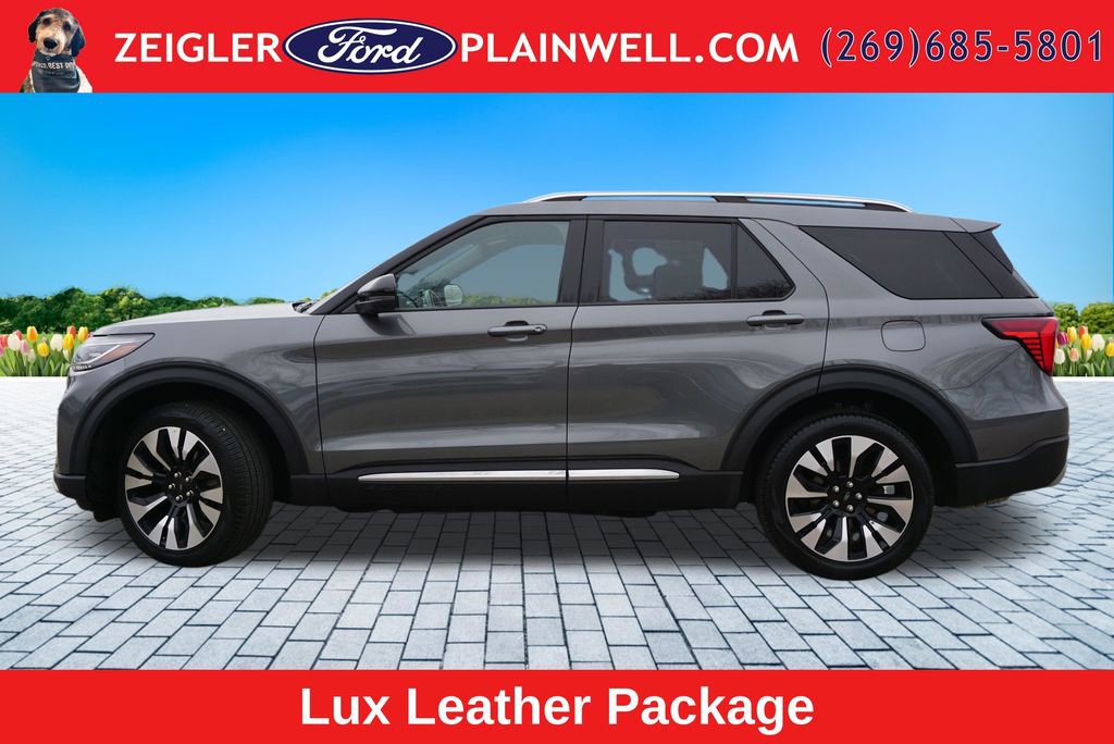 Used 2025 Ford Explorer Platinum w/ LUX Leather Package AWD/4WD image 2