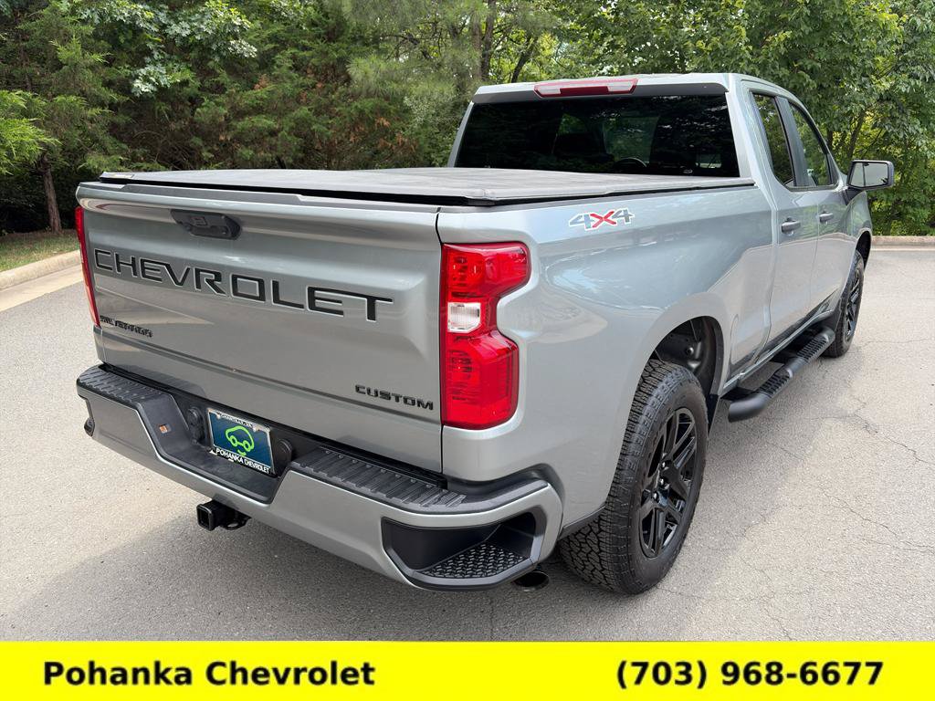 Certified 2025 Chevrolet Silverado 1500 Custom w/ Turbomax Blackout Package AWD/4WD image 7