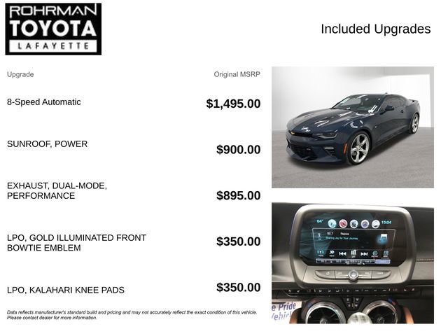 Used 2016 Chevrolet Camaro SS image 4