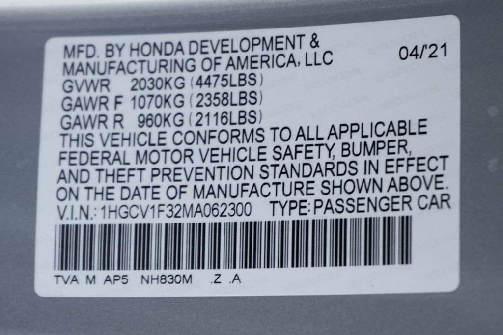 Used 2021 Honda Accord Sport image 45