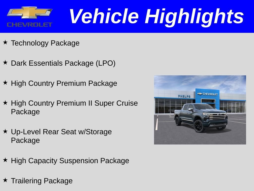 New 2026 Chevrolet Silverado 1500 High Country image 2
